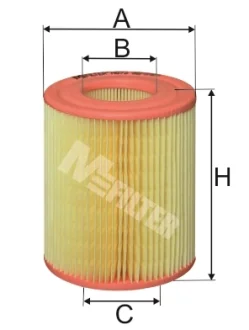 Фільтр повітряний MB A-Class (W168)/VANEO 97-05 Mfilter A 872