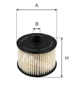 Фільтр паливний 2.0HDi Scudo/Expert 07-/Citroen C4/C5 05- Mfilter DE 3116