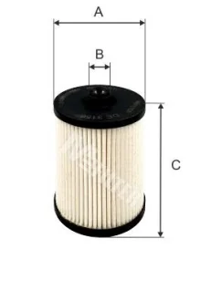 Фільтр паливний LT 2.8TDI 02- (AUH/BCQ) Mfilter DE 3156