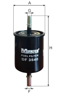 Фільтр паливний CHEVROLET EVANDA, LACETTI, MATIZ/ DAEWOO LANOS/MATIZ 0.8-2.5i 97- Mfilter DF 3540
