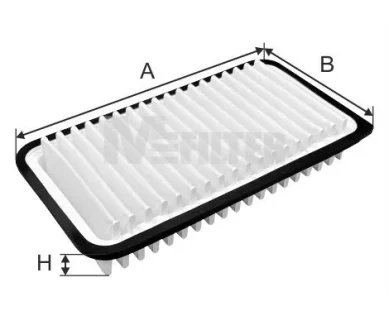 Фільтр повітряний Avensis/Corolla 00-09 Mfilter K 7108