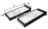 Фільтр салону Mitsubishi Carisma/Colt/Lancer/L200 96-07 Mfilter K 9140-2 (фото 1)