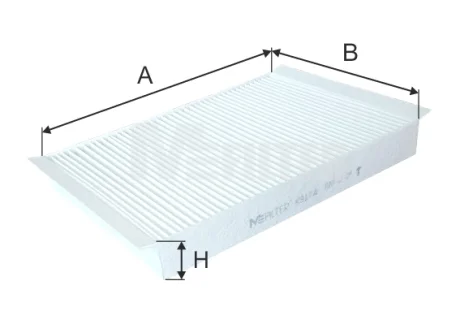 Фільтр салону MB W205/W213/C238/C292/W166 11- Mfilter K 9174