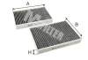 Фільтр салону BMW 5 (G30/F90) / 7 (G11/G12) 15- (вугільний) (к-кт 2 шт) Mfilter K 9204C-2 (фото 1)