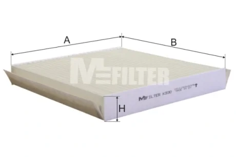 Фільтр салону Berlingo/Partner 03-08/Xsara 97-05 Mfilter K 930