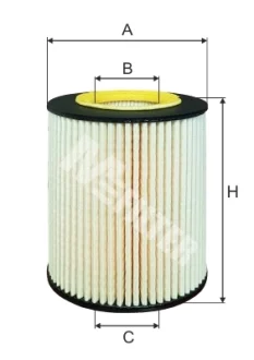 Фільтр масляний Astra H/J 1.7 CDTI 07- Mfilter TE 4033