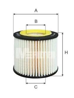 Фільтр масляний 1.2i Polo/Fabia 01-/Roomster 06-/Ibiza 02- Mfilter TE 600