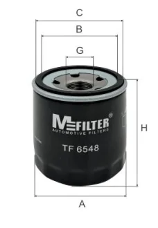 Фільтр масляний Jumper/Boxer/Transit 2.2HDI/TDCi 11- Mfilter TF 6548