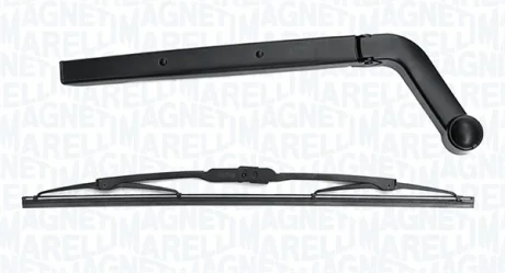 Щітка склоочисника з важелем задня 400мм DISCOVERY 4 09- Magneti Marelli 000723180305