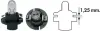 Автолампа 12V 1.2W BX8.4d Black (в щиток приладів) (PBX4 1,2W 12) MAGNETI MARELLI 002053000000 (фото 1)