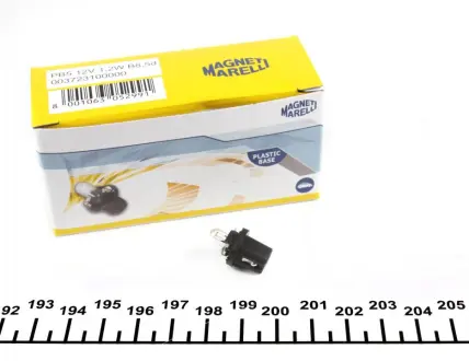 Автолампа PB5 12V 1.2W BAX10d/B8.5d Standard (в щиток приладів/черна) (PB5 1,2W 12V) MAGNETI MARELLI 003723100000