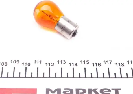 Автолампа PY21W 24V 21W BAU15s (жовта) (PY21W 24V HD) MAGNETI MARELLI 008568100000