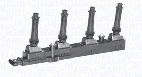 MAGNETI MARELLI OPEL Котушка запалювання Astra G/H, Zafira 2.0 Turbo 01- Magneti Marelli 060717185012