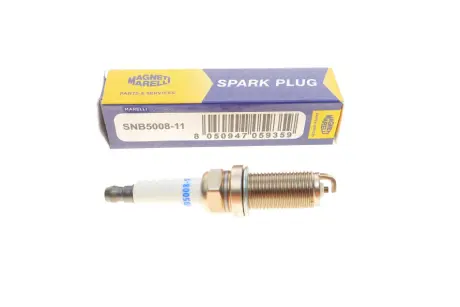Свічка запалювання Hyundai Santa Fe/Kia Sportage 10-/Nissan X-Trail 01-13 (SNB5008-11) MAGNETI MARELLI 062511000008