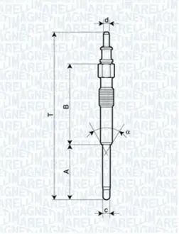 Свічка розжарювання Smart [] MAGNETI MARELLI 062900042304