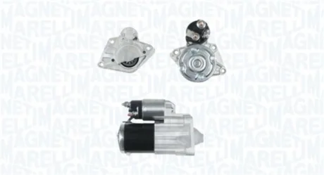 MAGNETI MARELLI RENAULT Стартер ESPACE V 1.6 15-, KADJAR 1.6 15-, KOLEOS II 1.6 16-, MEGANE III 1.6 11-, TRAFIC III 1.6 14- Magneti Marelli 063726278010