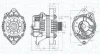 MAGNETI MARELLI OPEL Генератор ASCONA C 1,8I 1982-1988 1,8S 1986-1988 ASTRA F 1,8I 1992-1998 2,0I 1992-1998 CALIBRA A 2,0 Magneti Marelli 063730861010 (фото 1)