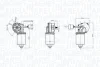 MAGNETI MARELLI VW Двигун склоочисника передній LT 96-, Sprinter 95- Magneti Marelli 064370500010 (фото 3)