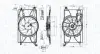 FORD Вентилятор радіатора (з дифузором) C-MAX II 1.6 10-, FOCUS III 1.6 10-, 2.0 11-, Electric 13-, GRAND C-MAX 1.6 10- MAGNETI MARELLI 069422834010 (фото 1)
