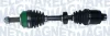HONDA Піввісь права L=557, 28/29 зуб. ACCORD VII 2.2 i-CTDi 04 Magneti Marelli 302004190197 (фото 1)