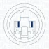 RENAULT підйомне пристрій для вікон передн. LEFT MEGANE BERLINA 5P 10/2002 Magneti Marelli 350103781000 (фото 3)