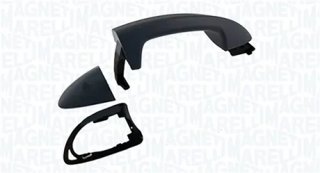 VW Зовнішня ручка дверей ліва, чорна PASSAT ALLTRACK B7 12-, PASSAT B6 05- Magneti Marelli 350105048700