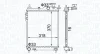 HYUNDAI радіатор охолодження Getz 1.1/1.6 02- MAGNETI MARELLI 350213162400 (фото 1)
