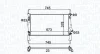 FORD радіатор охолодження Transit Tourneo,Transit 2.2/2.4TDCi 06- MAGNETI MARELLI 350213173900 (фото 1)