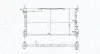FORD радіатор охолодження 700х396х32 Transit Connect 1.8 16V/1.8TDCi 02- MAGNETI MARELLI 350213181200 (фото 1)
