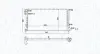 Радіатор двигуна CITROEN BERLINGO (MF) 1,8D (MFA9A) 1,9D 1,9D 4WD (MFWJZ) 1,9D (MFDJY) XSARA (N1, N2) 1,9D PEUGE MAGNETI MARELLI 350213186600 (фото 1)