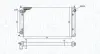 Радіатор двигуна SEAT TOLEDO I (1L) 1,6 VW CADDY I (14) 1,5 1,6 1,8 GOLF I* (17) 1,6 1,8 1,6D GOLF II* (19E/1G MAGNETI MARELLI 350213187500 (фото 1)