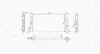 OPEL радіатор охолодження Combo,Corsa B,Chevrolet MAGNETI MARELLI 350213190400 (фото 2)