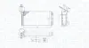 VW радіатор пічки T4 90- MAGNETI MARELLI 350218410000 (фото 1)
