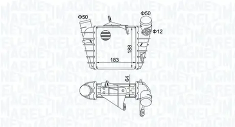 Інтеркулер MAGNETI MARELLI 351319204750