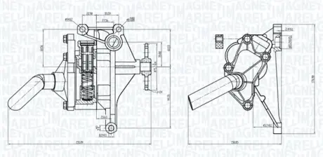 Масляний насос MAGNETI MARELLI 351516000041