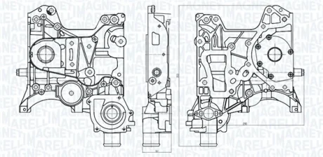 Масляний насос MAGNETI MARELLI 351516000048