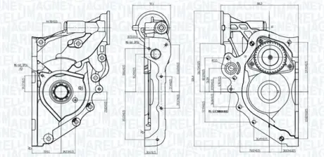 Масляний насос MAGNETI MARELLI 351516000080