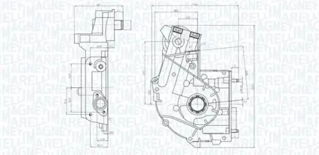 FIAT Оливний насос BRAVA 98-, PANDA 03-, PUNTO 01-, TOYOTA MAGNETI MARELLI 351516000098