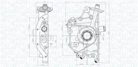 HYUNDAI Оливний насос ACCENT II 00-, ACCENT III 05-, ELANTRA III 00-, GETZ 05-, KIA MAGNETI MARELLI 351516000114