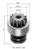 Бендикс (z=12) FORD Transit 2,5D 94-00 [] MAGNETI MARELLI 940113020150 (фото 1)