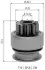 Бендикс MITSUBISHI L200, L300 MAGNETI MARELLI 940113020348 (фото 1)