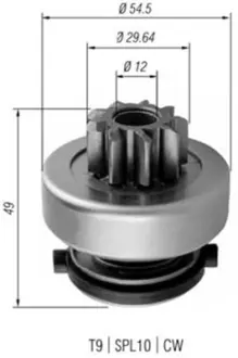 Бендикс стартера MAGNETI MARELLI 940113020354