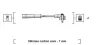 Комплект високовольтних проводів FORD ESCORT V,FIESTA III,ORION II,III [] MAGNETI MARELLI 941318111038 (фото 2)