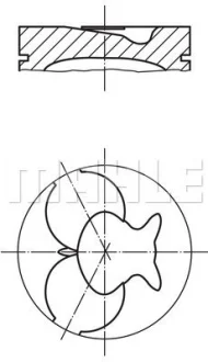Поршень Mahle 0022410