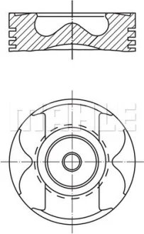 Поршень Mahle 004 57 03