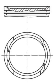Поршень Mahle 010 05 01
