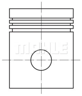 Поршень ASTRA G/VECTRA 1.6 95-08 (79,25mm) Mahle 0121202