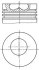 Поршень Mahle 0150600 (фото 1)