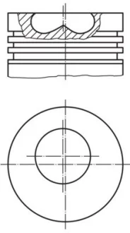 Поршень Mahle 0150600