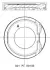 Поршень з кільцями RENAULT 79,50 1,6 16V K4M (Mahle) MAHLE / KNECHT 021 PI 00132 000 (фото 1)